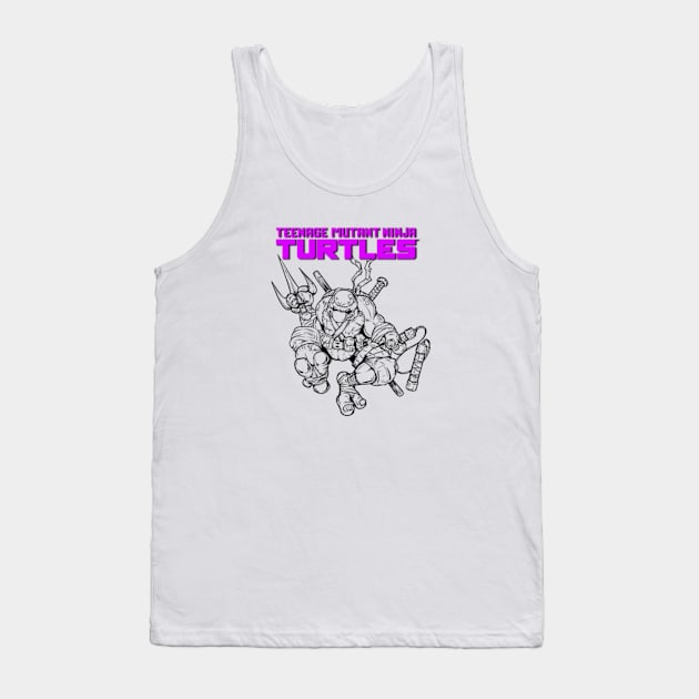 TMNT FANART Tank Top by andres uran